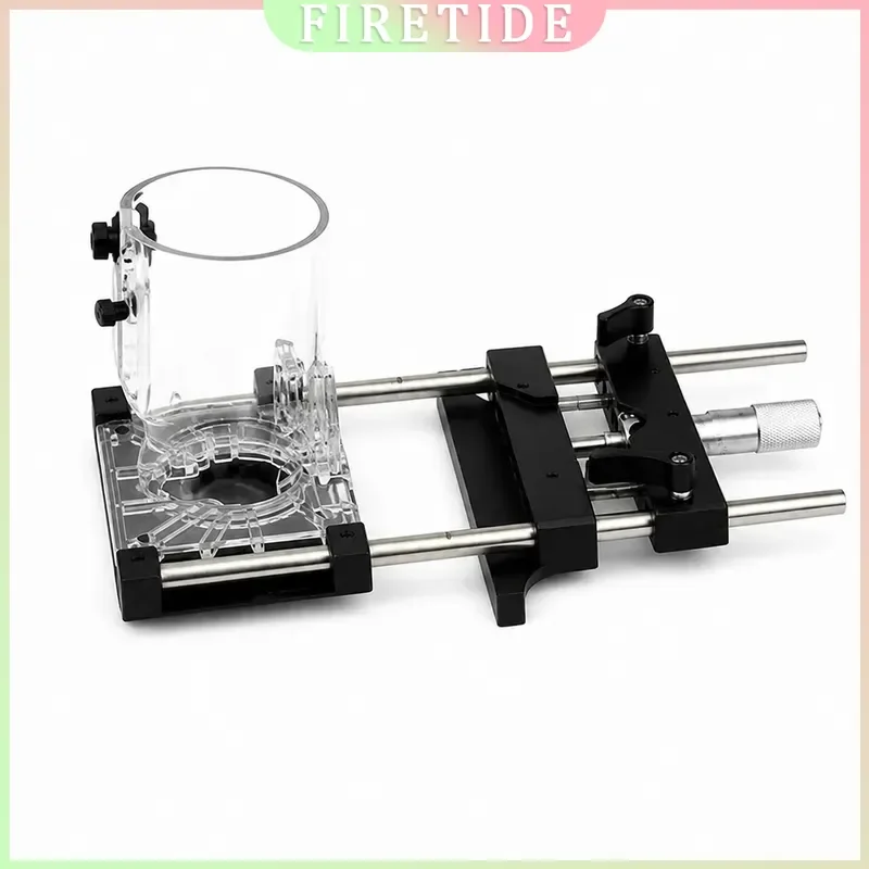 65mm Milling Groove Bracket Base Trimmer Edge Guide Positioning Circle Cutting Board Tool DIY Woodworking Router Jig