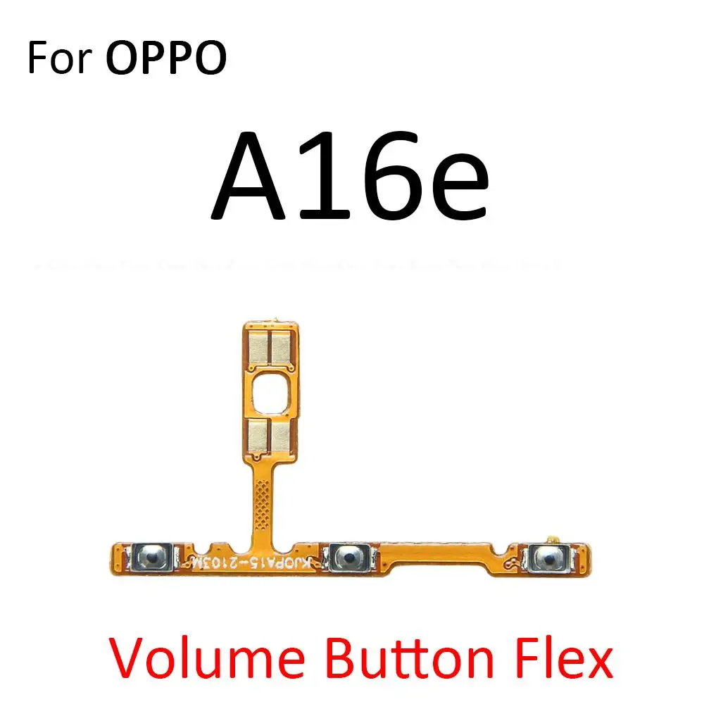 Power ON OFF Mute Switch Control Key Volume Button Flex Cable For OPPO A12 A12e A15 A15s A16 A16e A16K A16s A17 A17k Parts