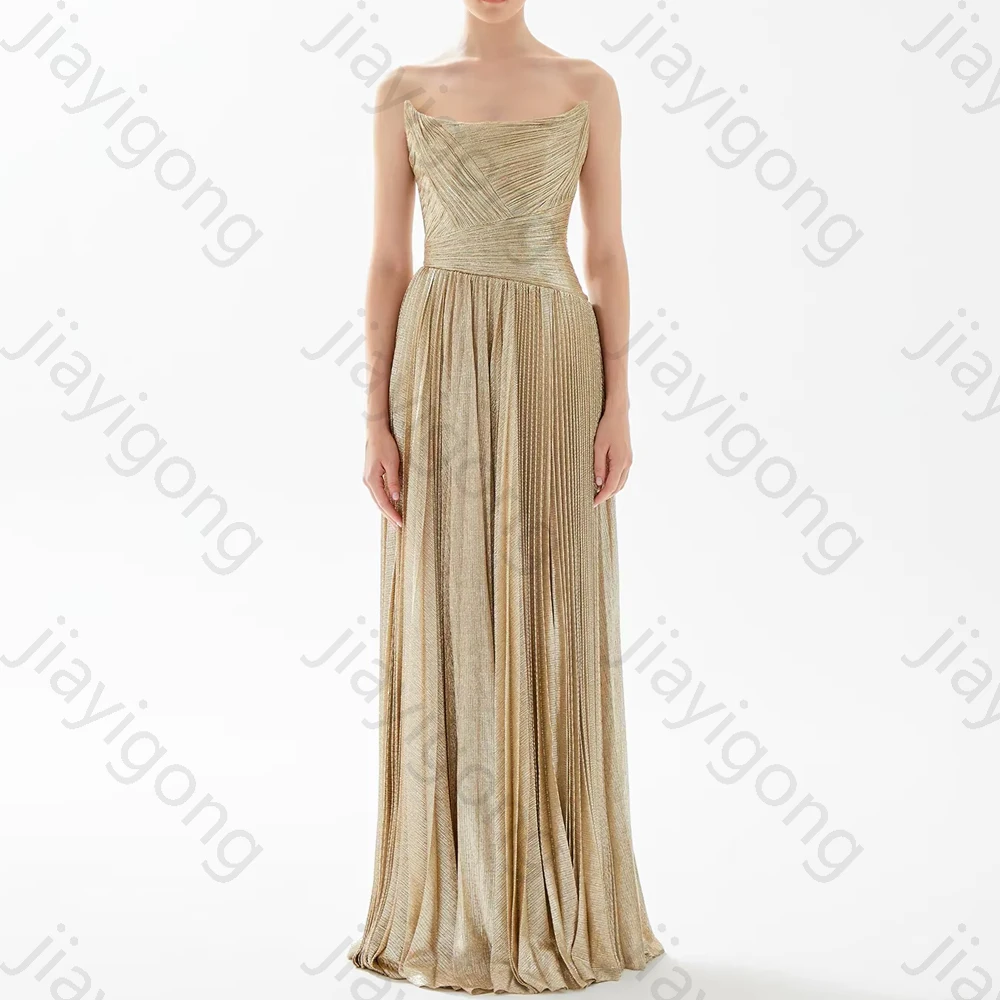 ชุดราตรีแบบมีจีบหรูหรา สายเดี่ยว ผ้าคลุมไหล่ ชุดไปงานแต่งงาน ชุดออกงานคุณภาพสูง ดีไซน์สวยงามสำหรับผู้หญิง รับตัดตามสั่ง