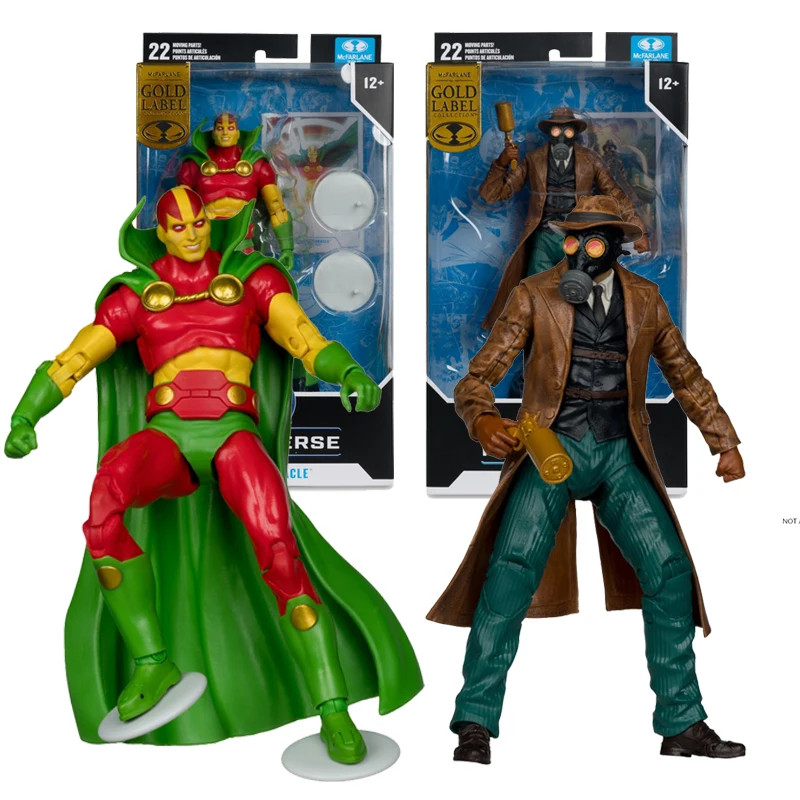McFarlane Toys Mister Miracle/Sandman 7-дюймовые фигурки с золотой этикеткой Модель постоянного тока Multiverse