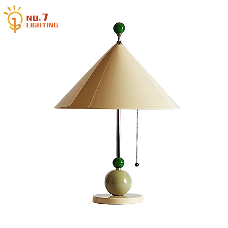 Italian Design Individual Fashion Umbrella Table Lamp LED E27 Dopamine Colorful Desk Lights for Living/Kids Room Bedroom Bedside