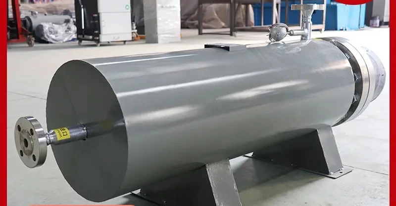 Gas liquid pipeline flange electric heater compressed soda water mixed circulation heating equipment