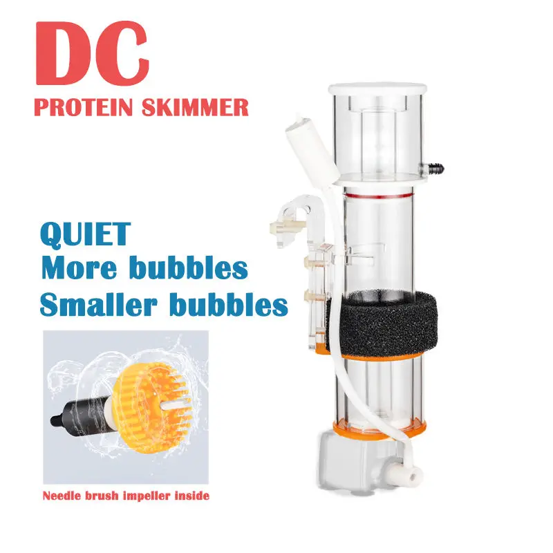 

Red Starfish SQ Series NANO Internal Protein Skimmer Filter With DC Pump Bubble Skimmer For Seawater Nano Coral Reef Fish Tank