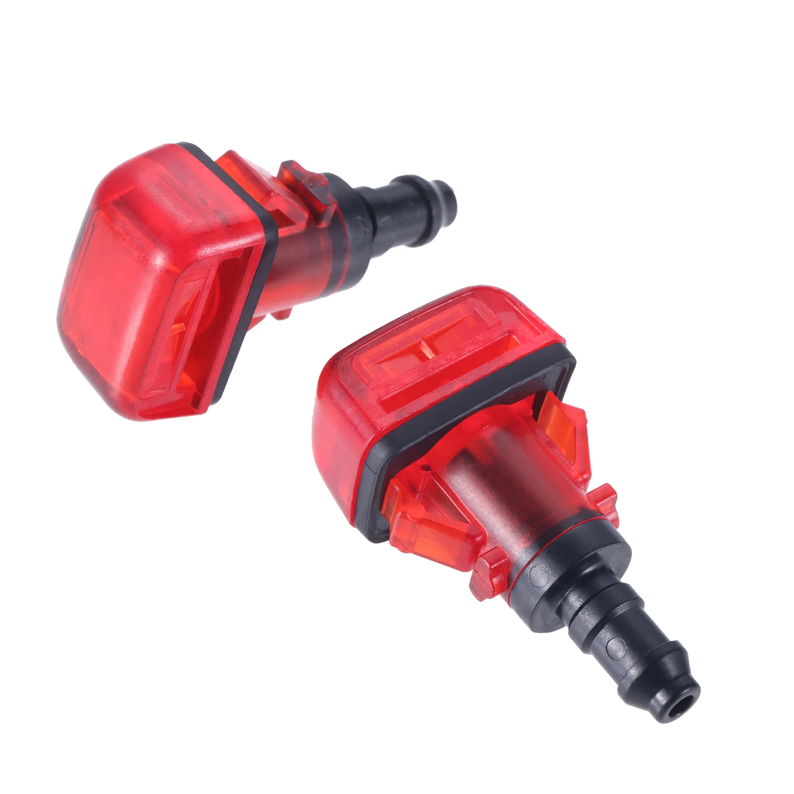 1Pc Red Plastic Car Rear Windshield Wiper Washer Water Spray Jet Nozzle for Honda Pilot MK2 2009-2015 76850-SZA-A01 76810-SZAA01