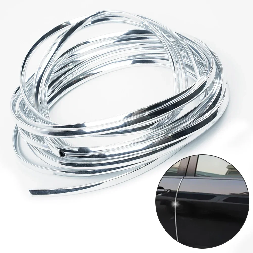 6M Car Air Vent Protection Strip Roll Chroming Trim Strip Door Edge Scratch Guard Protector Universal Decoration Accessories