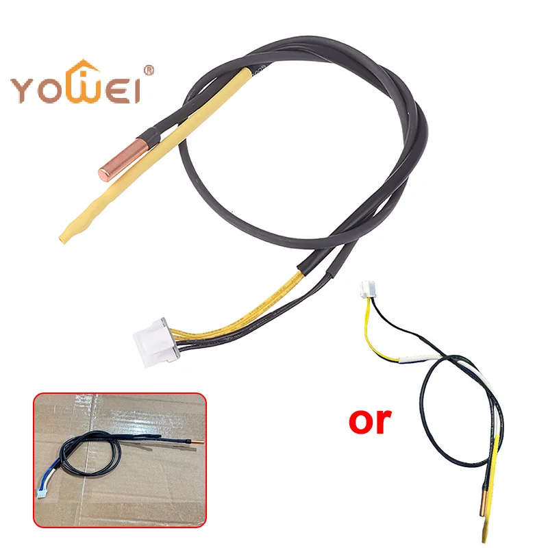 Latest DIY Accessories For Gree Ambient Air Conditioner Temperature Sensor Double Probe Tube Air Temperature Sensor 47cm
