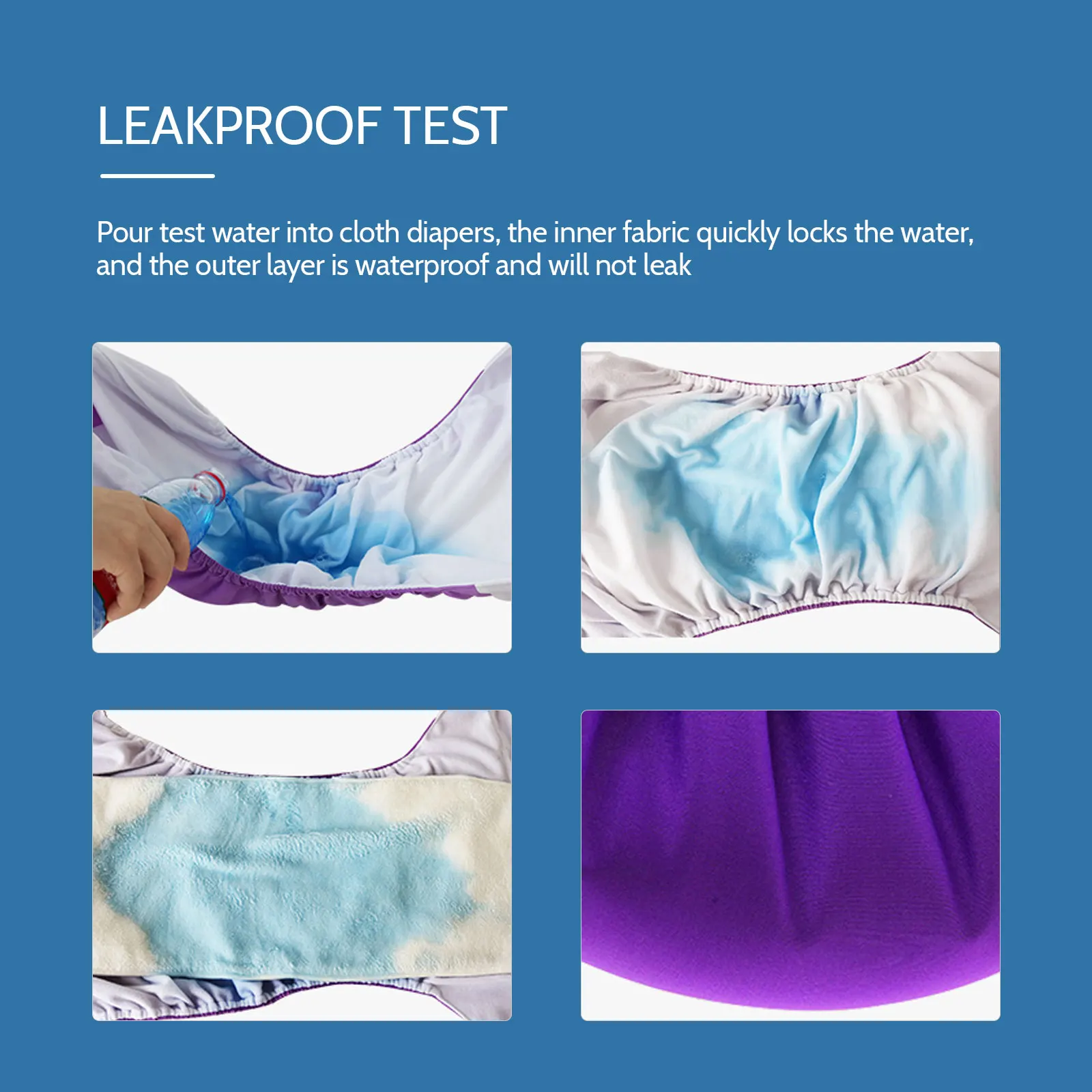 

Diapers Washable Reusable Adult Large Cloth for Elderly Cloths Polyester Waterproof Miss Wrappable