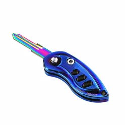 Motorcycle Foldable Key Case Head Cover Army Knife Style For Benelli Models TNT125 TNT135 BN300 BN600 BD250 502C 302S