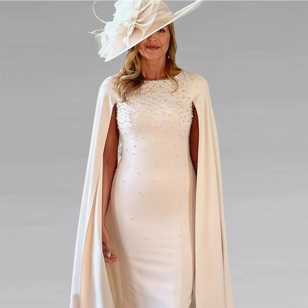 

Вечерние платья с кристаллами и накидкой, роскошное женское платье длиной до колена, расшитое бисером платье для выпускного вечера, длинные коктейльные платья знаменитостей по индивидуальному заказу