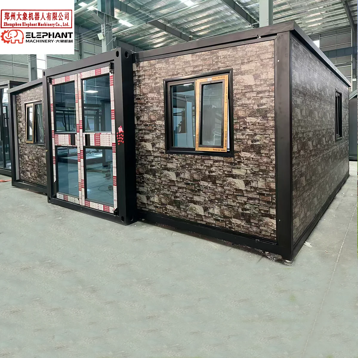 20/30/40ft Expandable Container House, 2-Bedroom Prefab Home for Small Family, Direct from China
