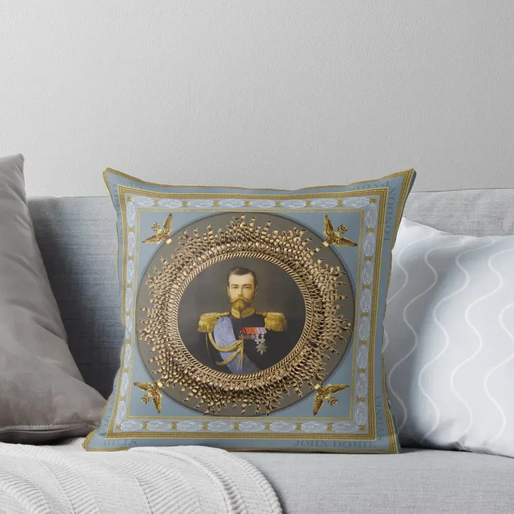 

Czar Nicholas II Throw Pillow Pillow Cases Sitting Cushion Decorative Sofa Cushion christmas cushions covers pillow