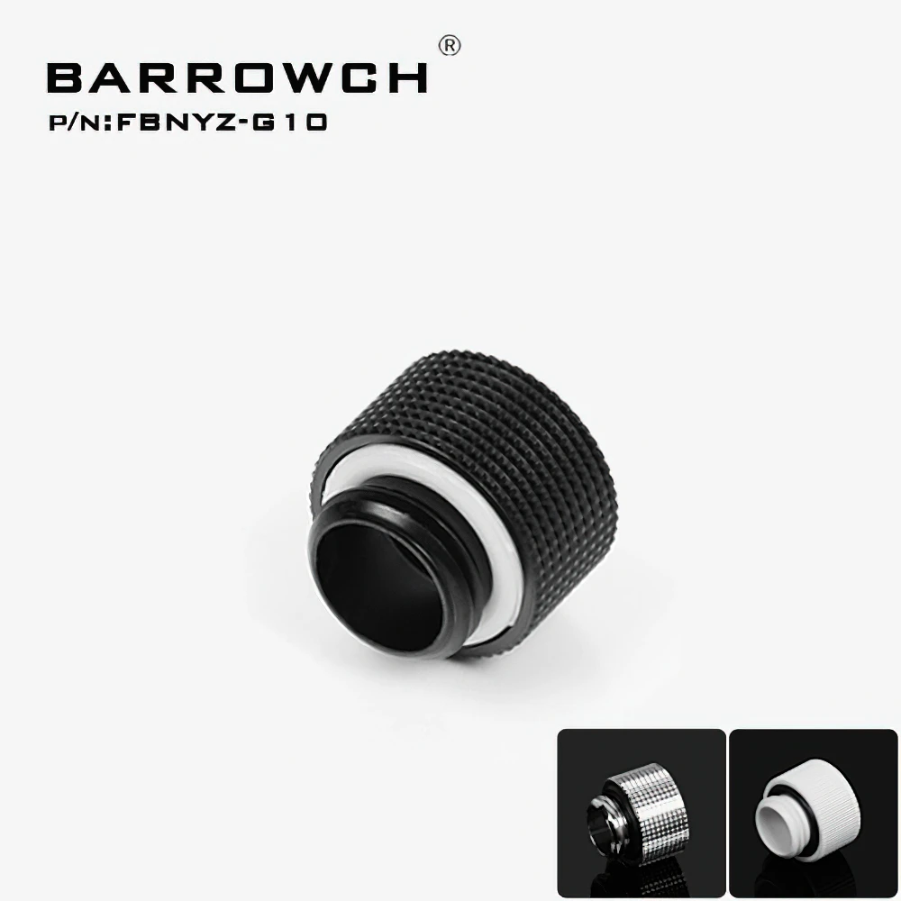 

Barrowch G1/4 штыревые к женскому Удлинительное соединительное соединение 10 мм FBNYZ-G10