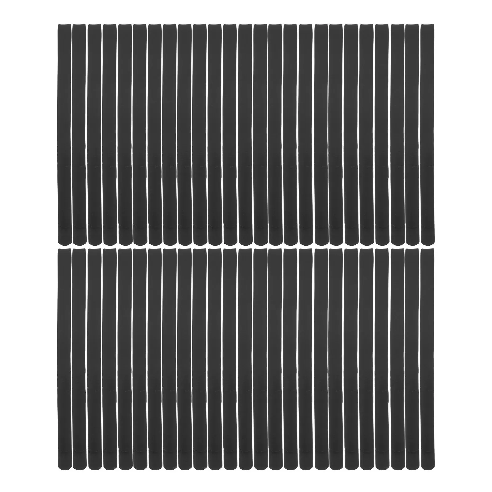 50Pcs Black Metal Hair Clips DIY Blank Bobby Pins for Styling Hair Accessories Women Craft Materials Travel Gym Portable