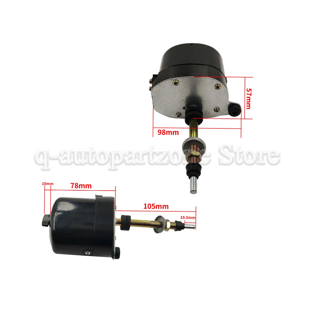 Car Front Windshield Windscreen Wiper Motor RTC3866 519900 For Land Rover Series 1 & 2 88/109 1954-1967