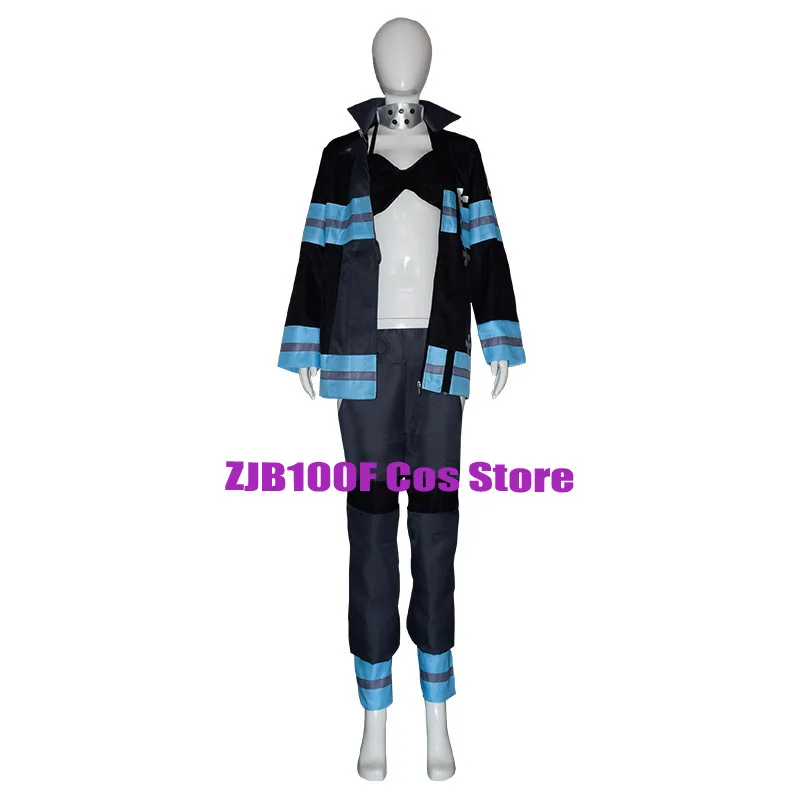 Shinra Kusakabe Cosplay Anime Enn Enn No Shouboutai Fire Force Costume Tamaki Kotatsu Cosplay Takehisa Hinawa Role Uniform Set