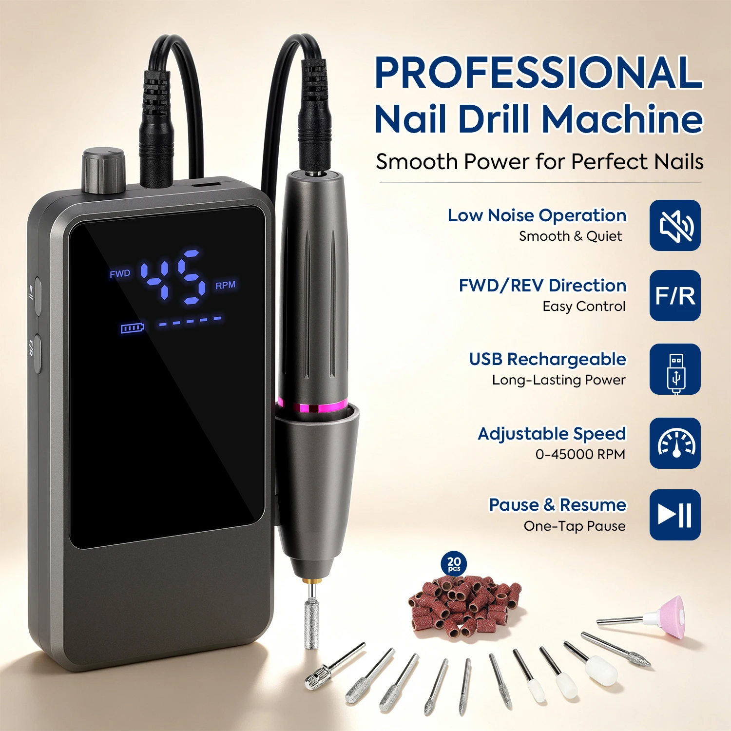 Thumbnail 2 - #51 Best Rated Nail Drill Accessories to Buy in 2026