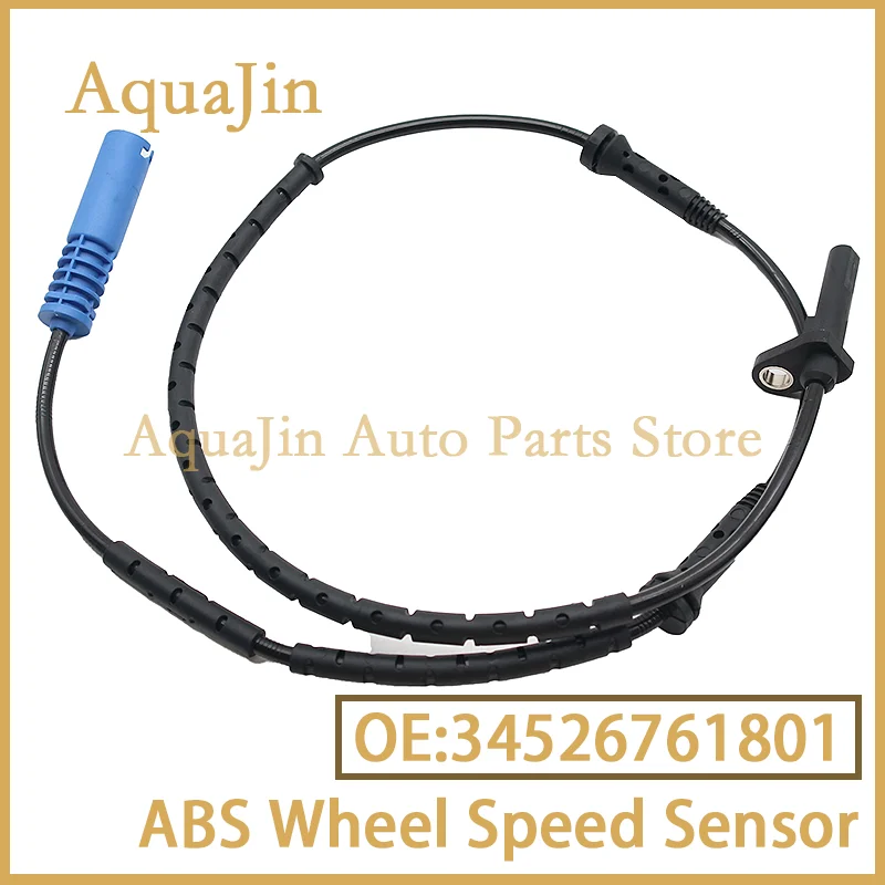

34526761801 Rear Left Right ABS Wheel Speed Sensor For BMW Series 745Li 745i 750Li 750i 760Li 760i E65 E66 E67 2002~2008 2004 OE