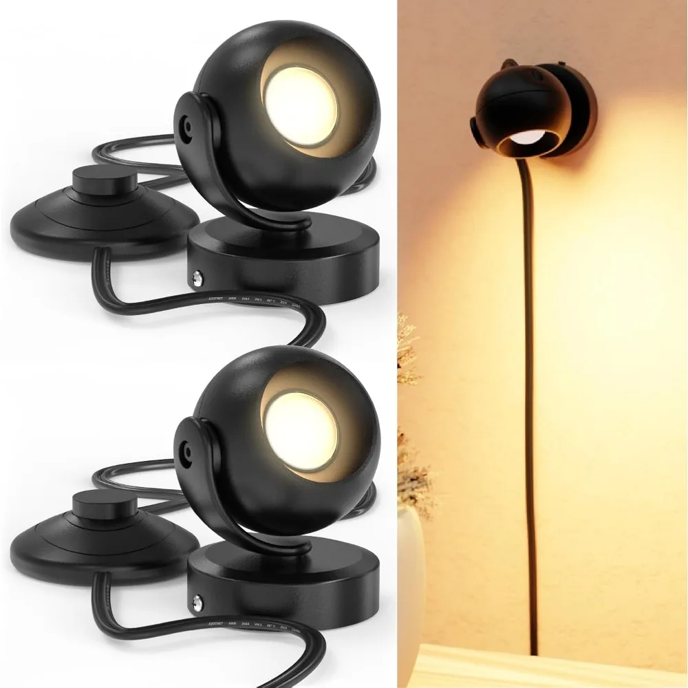 

Светодиодный потолочный светильник для растений 3W 300LM 2700K-5000K с регулировкой цветовой температуры, 50 тыс. часов работы, 2 шт.