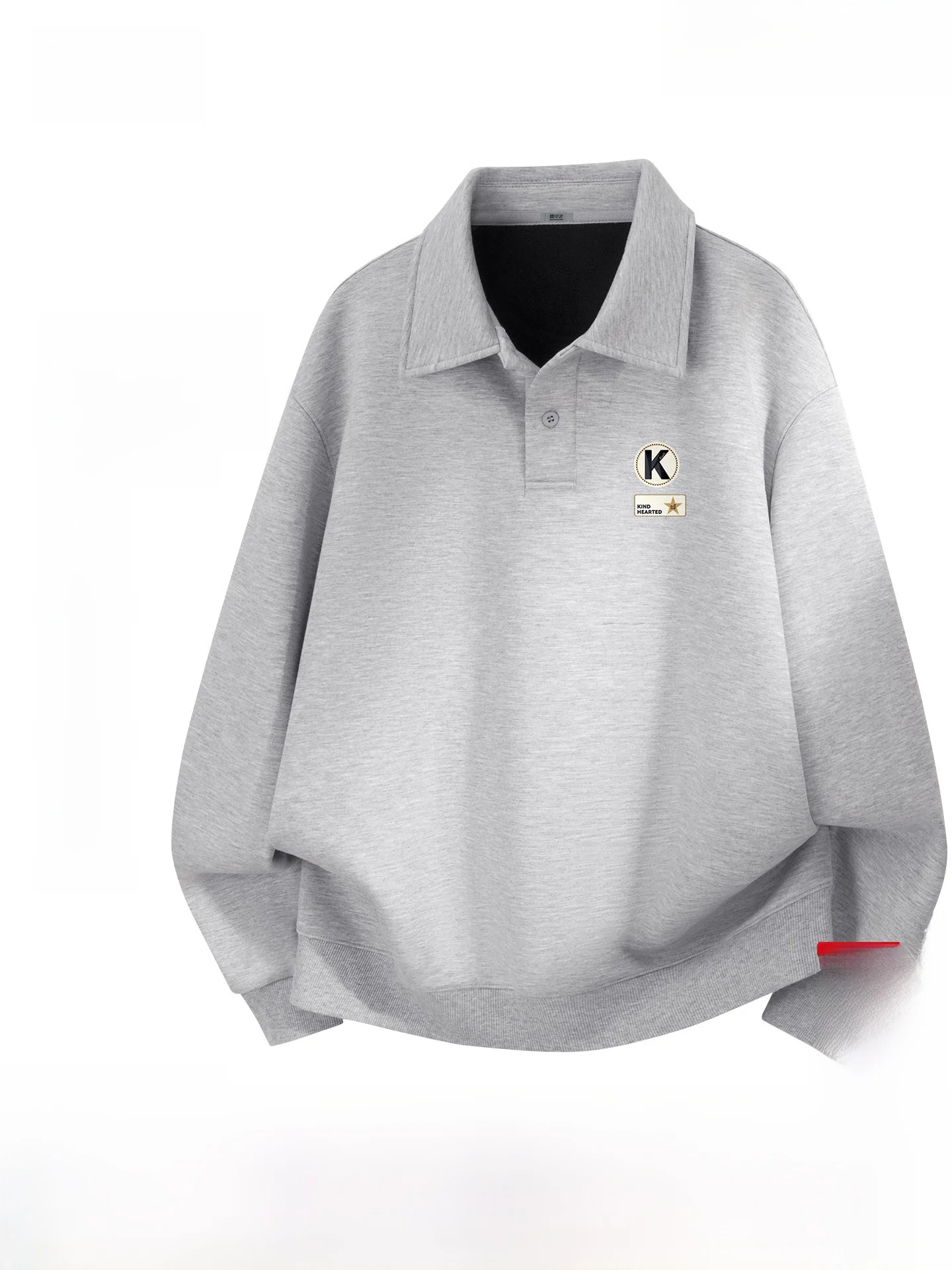 

Men's Fce Lined Hoodie Winter Casual Flip Collar Jaet American Sle Overhead irt P Snow Flng Youth ular Polyes...