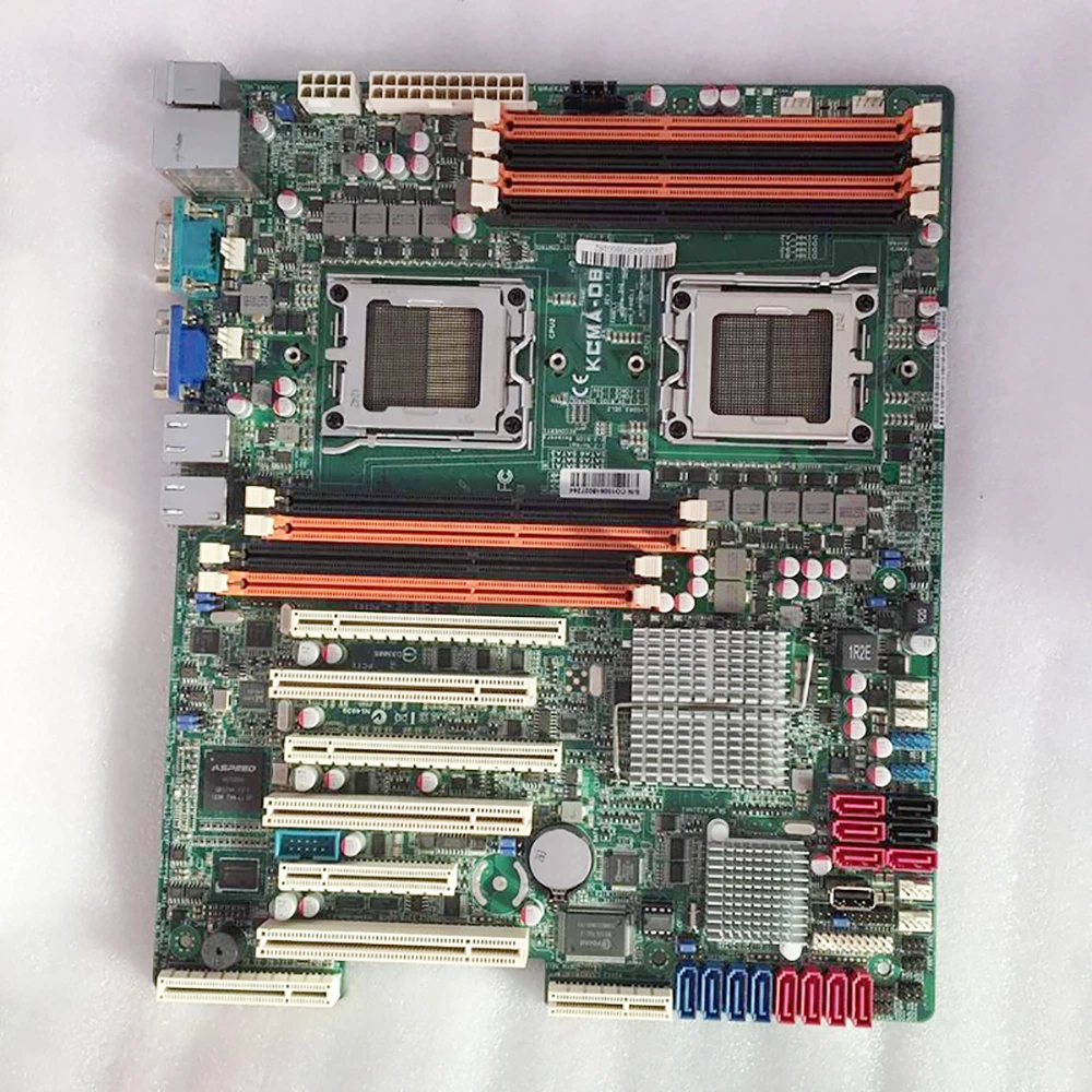 For ASUS KCMA-D8 Server Motherboard Dual-channel Supports Opteron 41/42/43 Series CPU Socket C32