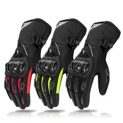 Motorcycle Gloves Summer Leather Motocross Glove Men Retro Biker Cycling Women Motorcyclist Protected Cycling Glove
