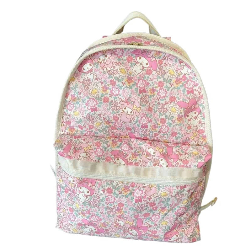 

Sanrio Hello Kitty Backpack for Girl Women Student School Bag Portable Large Capacity Luxury Designer Lightweight Bag