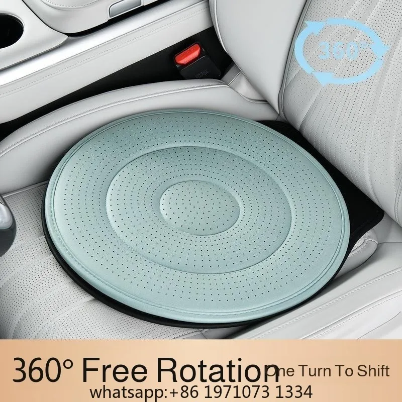 360-Degree Rotating Seat Cushion for Elderly & Pregnant, Ideal for Those with Back or Leg Issues Non-Slip Car Seat Pad