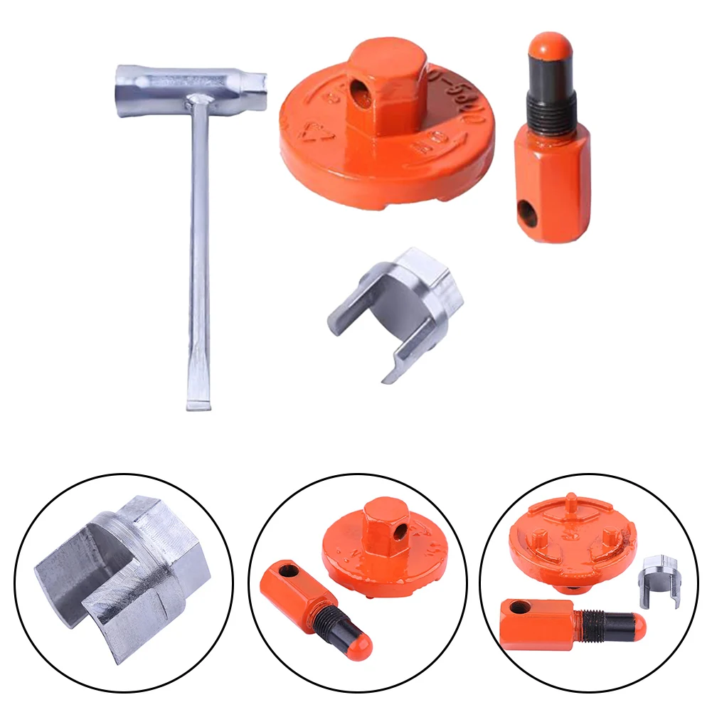 Chainsaw Wrench Tool Clutch Flywheel Removal Tool Adjustments And Tightening Easy To Use Efficient Removal Handy Accessory