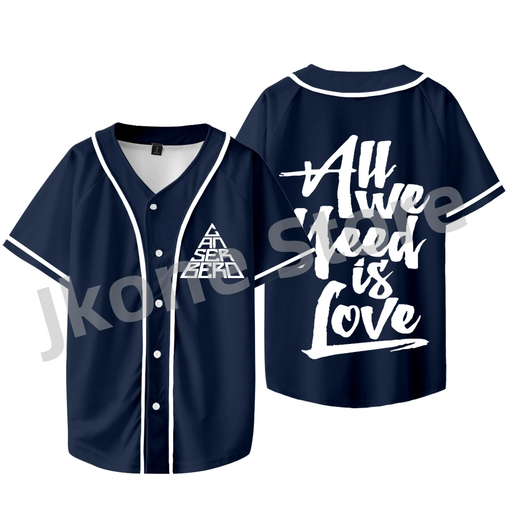 Canserbero Baseball Jacket All We Need Is Love Merch Women/Men Fashion Casual Rapper Tee