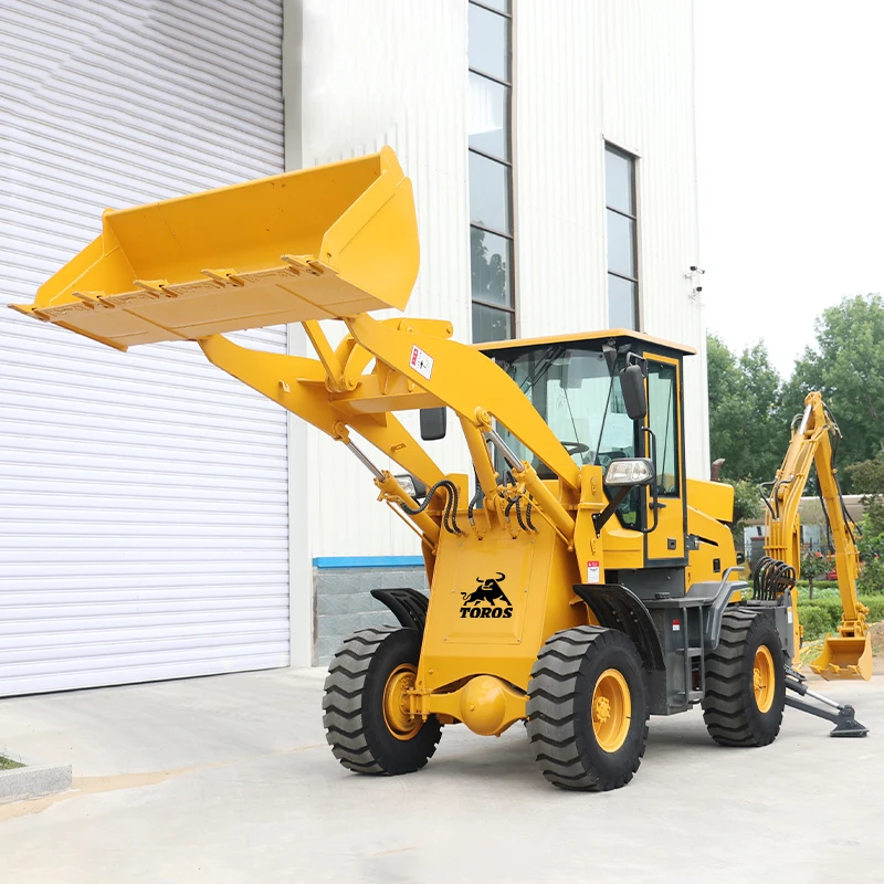 سعر الخصم 2.5ton لودر حفار الديزل عجلة حفارة Epa محرك لودر حفار مبيعات الشركة المصنعة