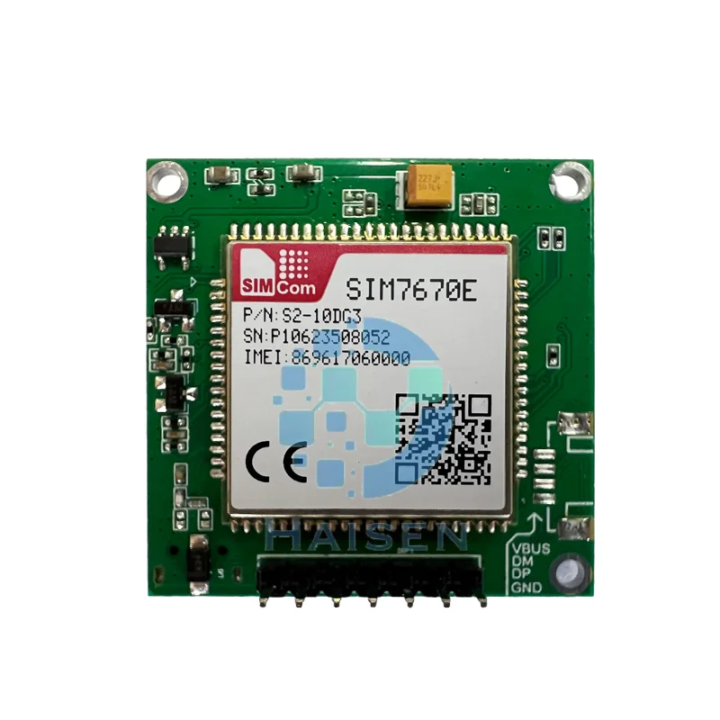 HAISEN SIMCOM SIM7670E Core Board LTE CAT1 4G GPS Development Board Module Modem SIM7670