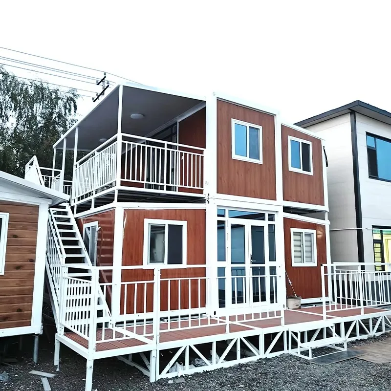 20ft Expandable Folding Container House Waterproof Insulated Portable Office Dormitory Camping Site Construction Accommodation