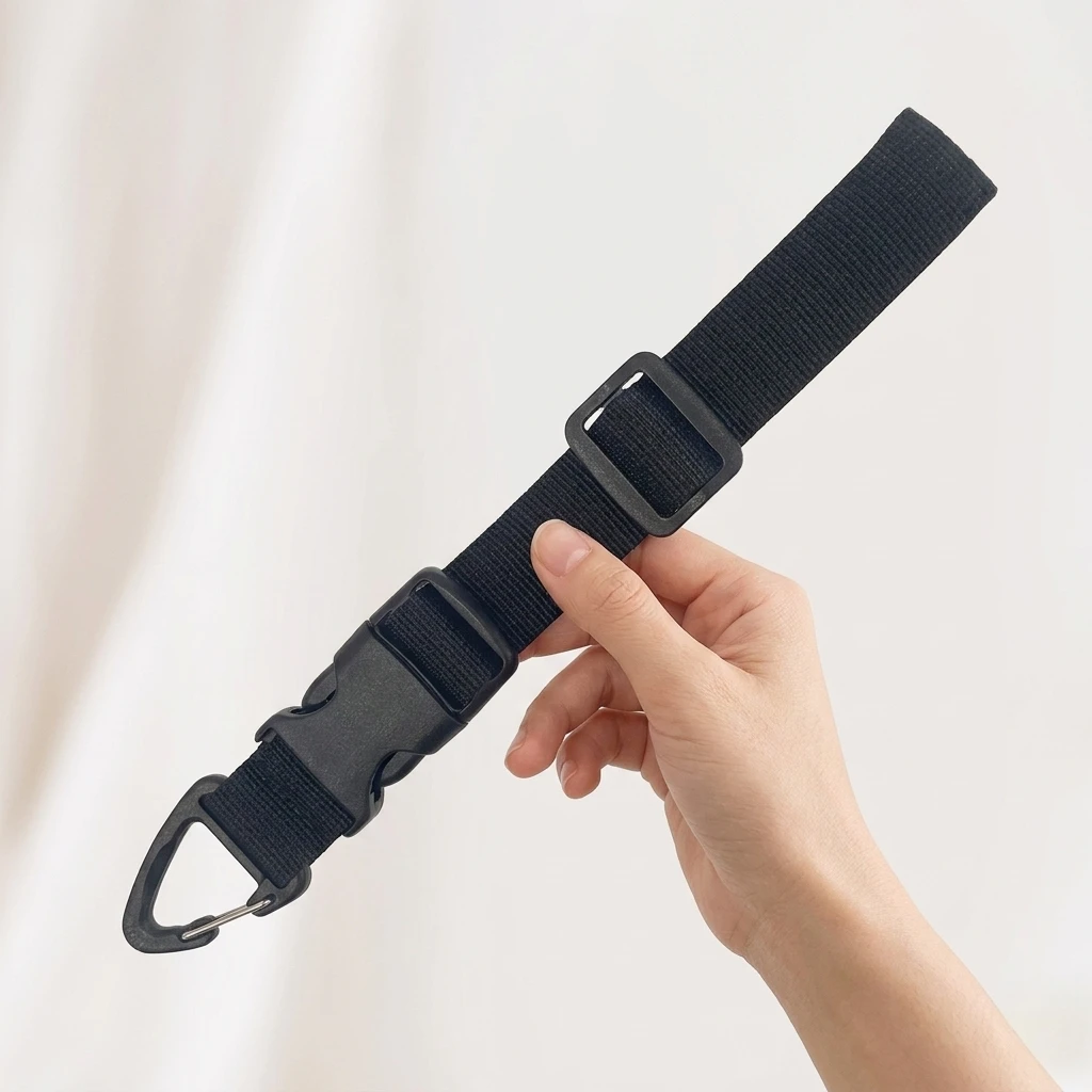 8Pcs 45cm Nylon Luggage Straps for Business Travel Professionals Adjustable Triangle Buckle Secure Suitcase Bag Ties - view 2