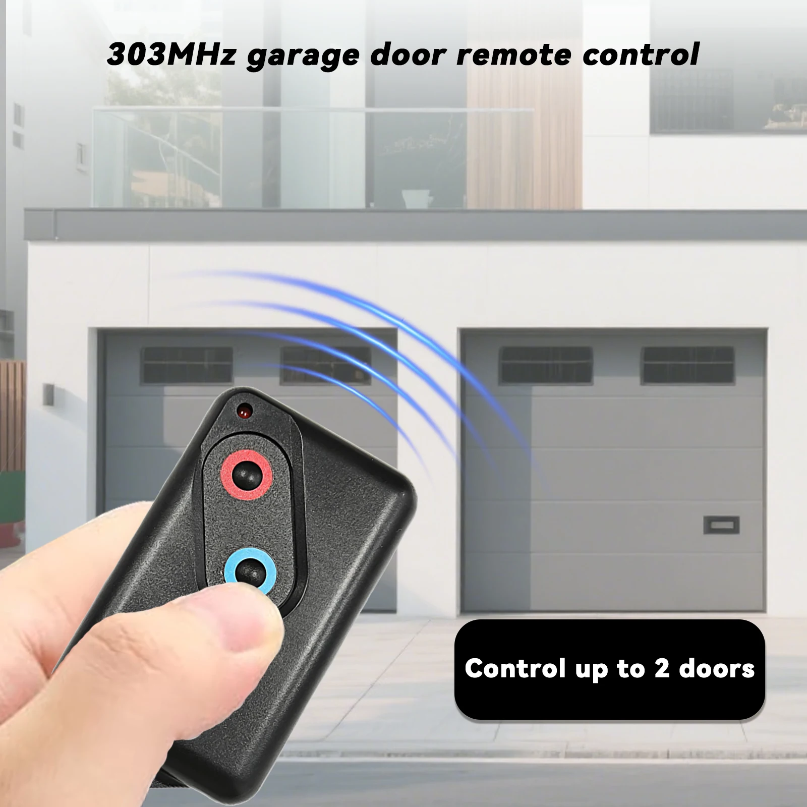 

Garage Remote Replacement for Boss 303MHz Compatible with Guardian BHT4 BRD1 BOL4 BOL6 Steel-Line 2211L BHT4 BOL4 BRD1