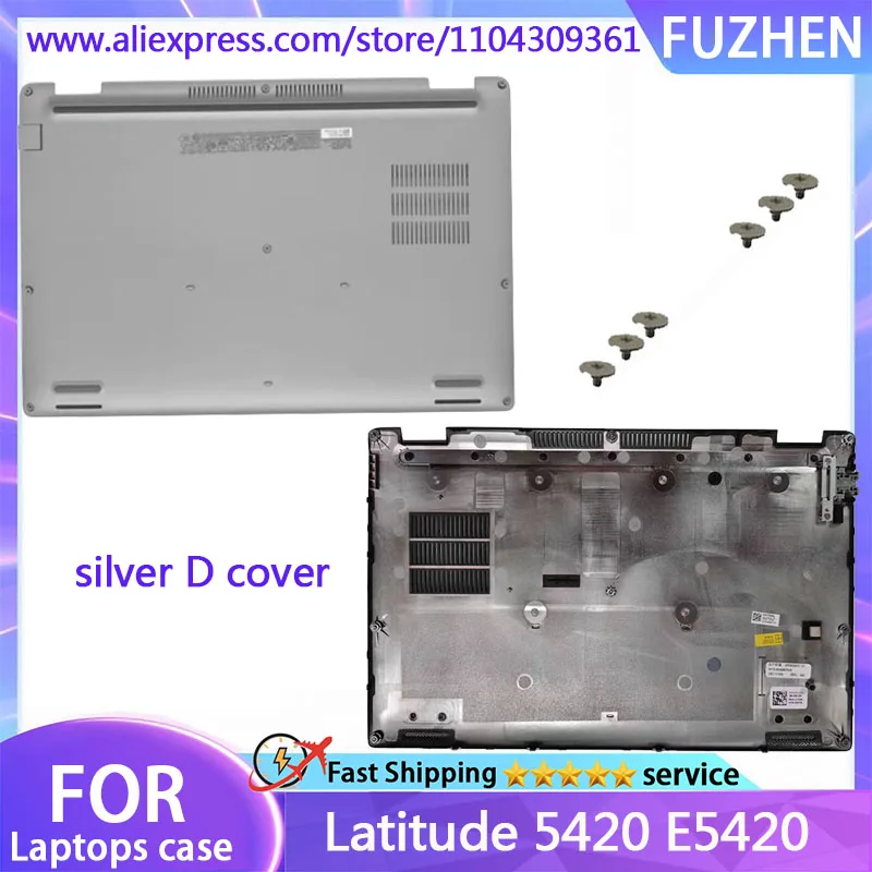 Nowa Pokrywa Tylna Matrycy LCD Latitude 5420 E5420 14" Ramka Przednia Obudowa Palmrest Dolna 0DW98X 063DTN A20695 A20697 — zdjęcie produktu 6