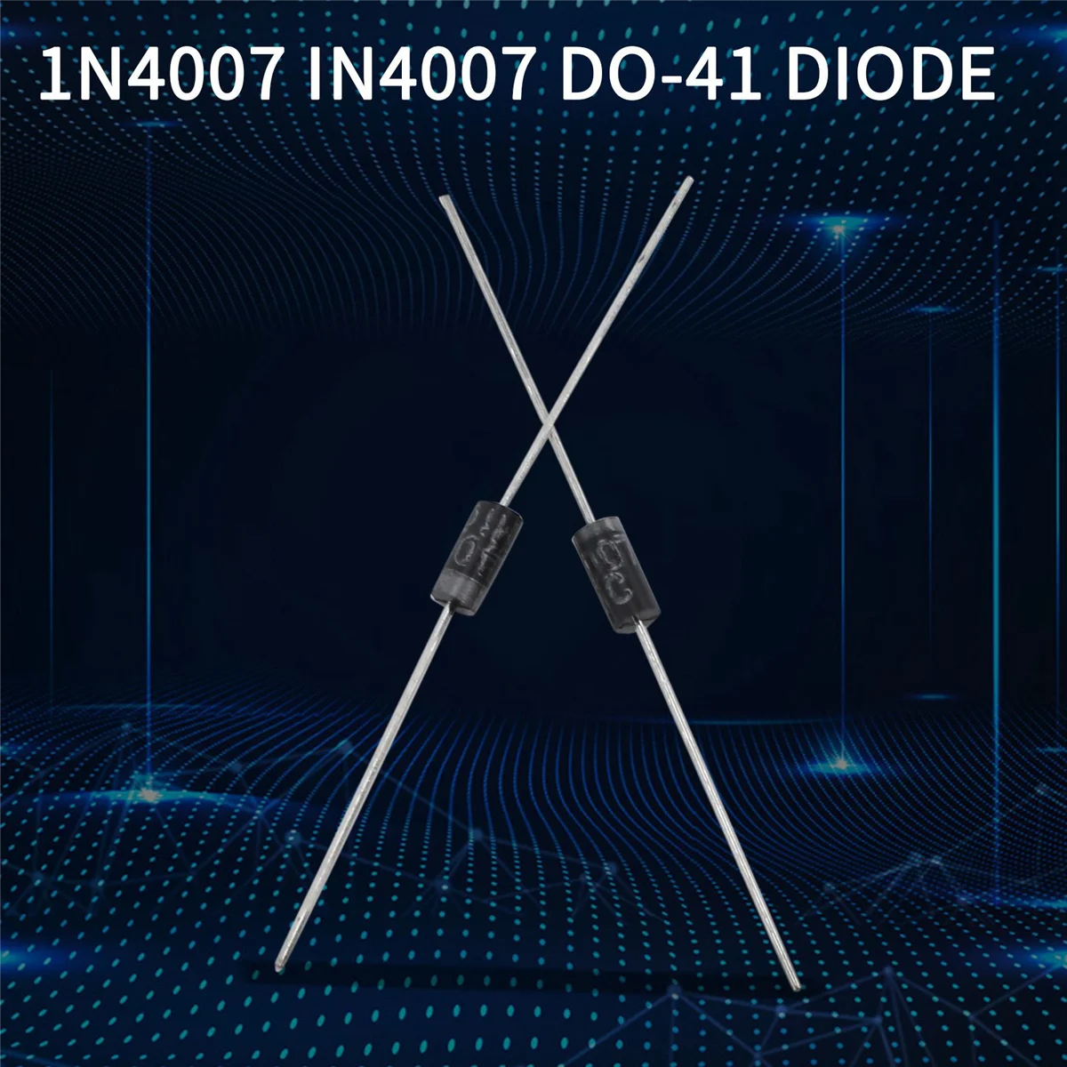 100PCS Rectifier Diode 1N4007 IN4007 DO-41 1A