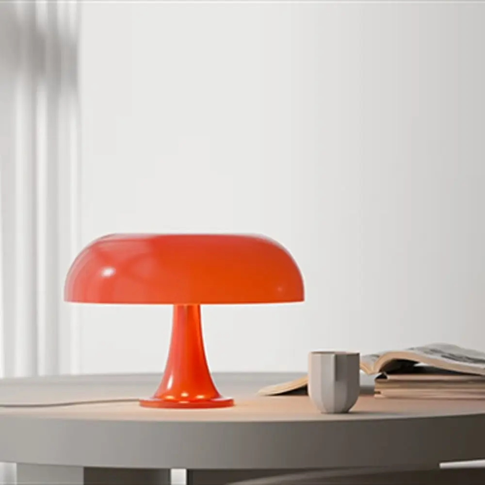 Modern Minimalist LED Mushroom Table Lamp USB Plug LED Lighting Bedside Lamp Dimmable Decorative Night Light Living Room