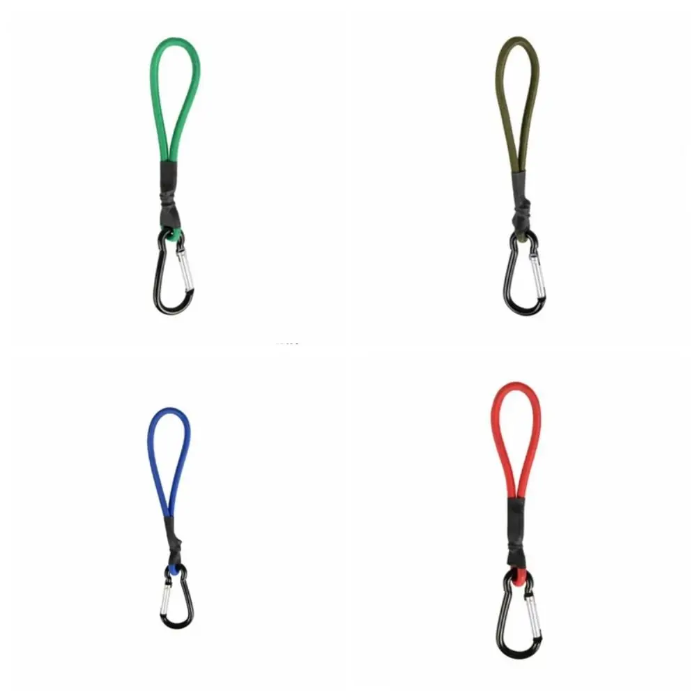 Wear-resistant Parachute Cord Carabiner Abrasion Resistance Weather Resistance Carabiner Rope Portable High Strength