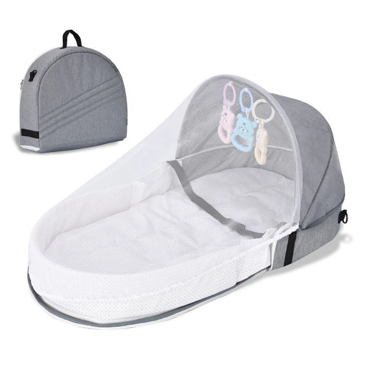 Baby portable foldable bed, cot, newborn, darling isolation, bionic for travel