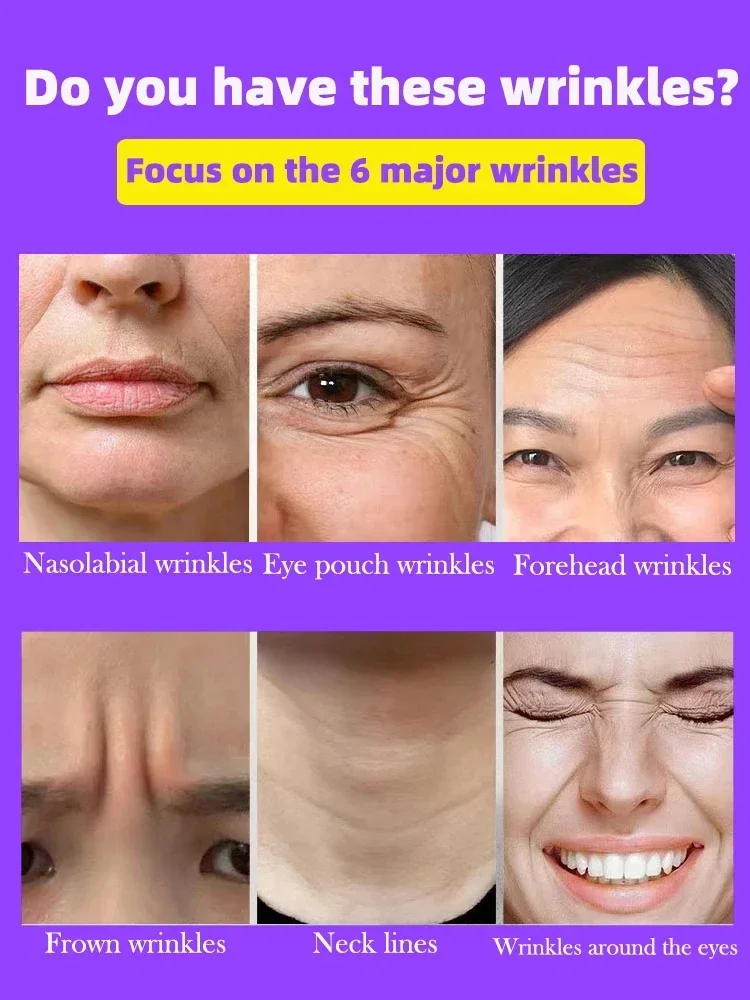 Instant Anti Wrinkle Aging Effect Remove Facial Wrinkles Serum To Fine Lines Around The Eyes Crow's Feet Neck Wrinkle Serum