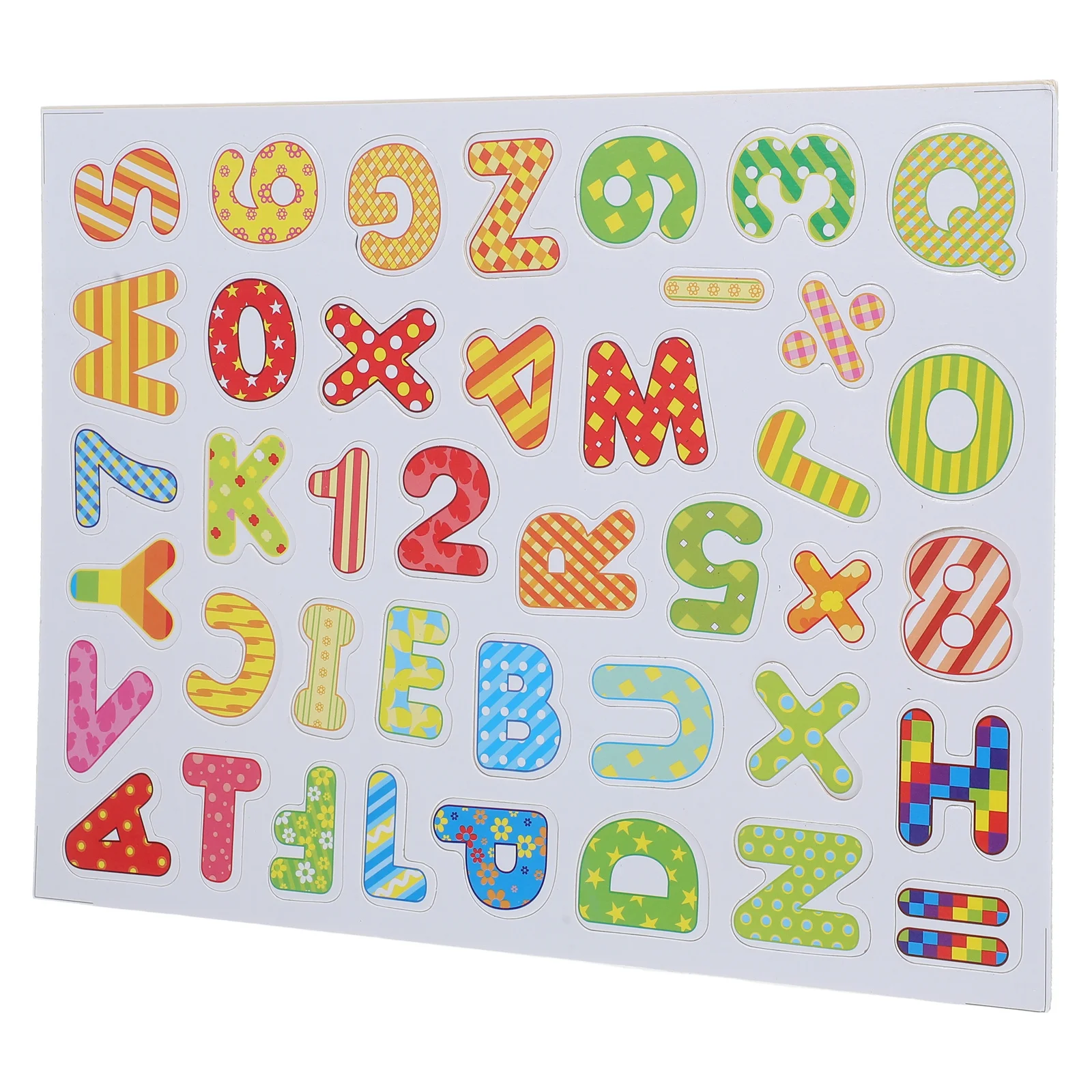 1 Juego de letras del alfabeto magnéticas de madera, imanes educativos preescolares de aprendizaje Abc coloridos para nevera y tablero