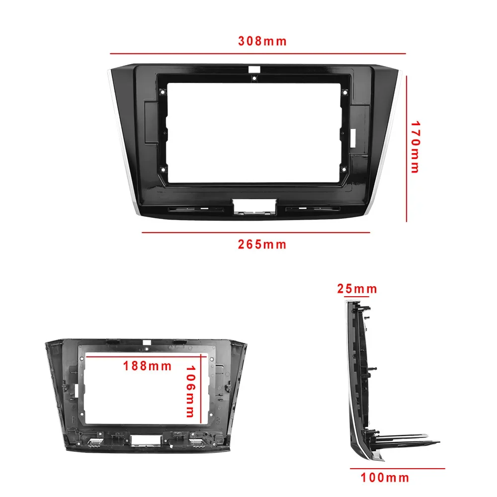 Per Volkswagen Passat B8 2016-2018 WIFI 2DIN Autoradio Android 14 Multimedia di Navigazione Senza Fili Carplay Schermo Stereo