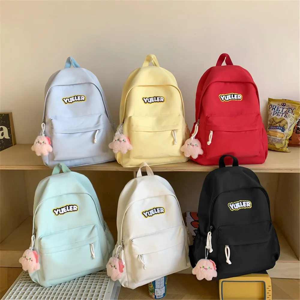 Large Capacity School Bag for Girls Kids Nylon Student Backpack Cute Laptop Backpacks Outdoor Leisure Travel Ruckpacks Mochilas