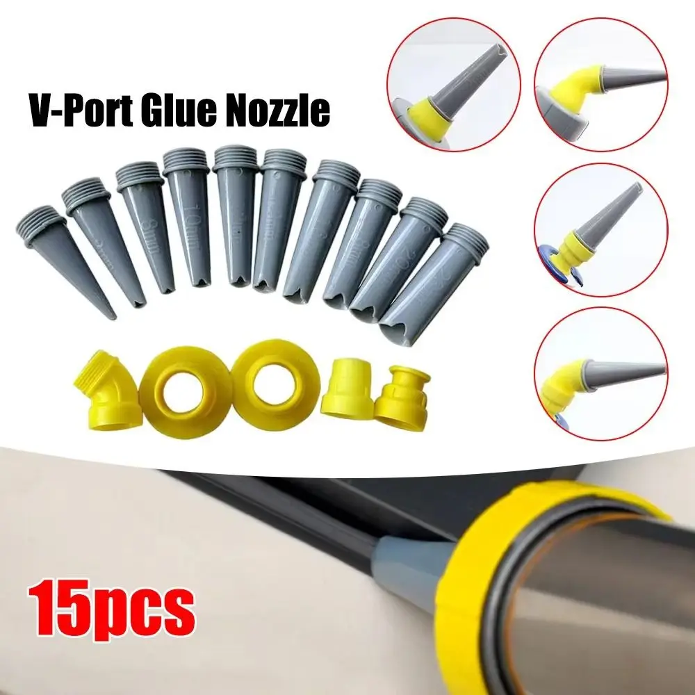 

New Plastics Caulking Finisher Reusable With Connection Bases Caulking Nozzle Caulk Nozzle Kitchen Bathroom