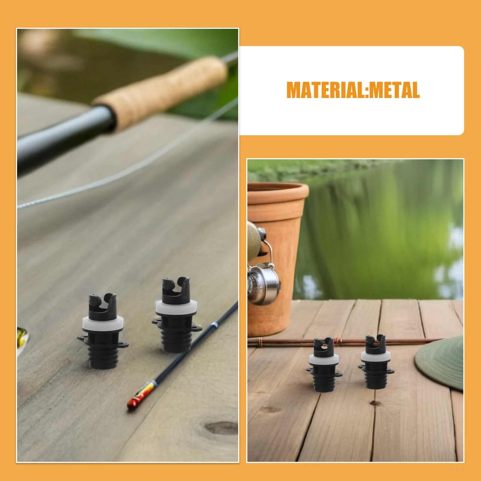 5 قطعة قارب قابل للنفخ صمام الهواء محول عالية التوافق مانعة للتسرب مضخة موصل لقوارب الكاياك مجداف مجلس سوب والعتاد في الهواء الطلق