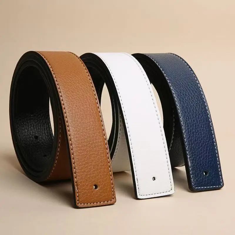 أحزمة بإبزيم ذهبي بنمط الحصان للنساء والرجال ذات جودة عالية ونمط كلاسيكي وحزام خصر جينز بأشرطة لطيفة