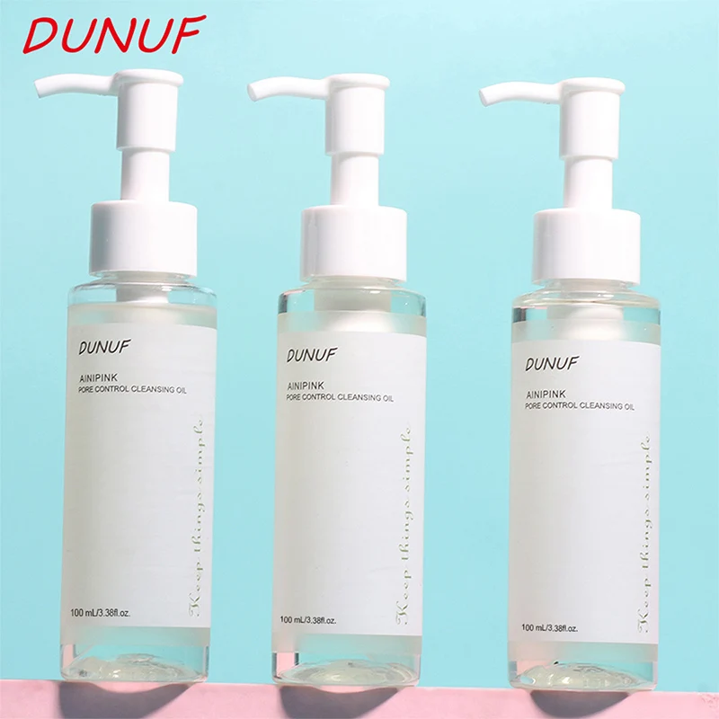 100ml Cleansing Oil Plant Extract Deep Cleans Facial Pores Moisturizing Reduces Blackheads Face Skin Care Gentle Makeup Remover