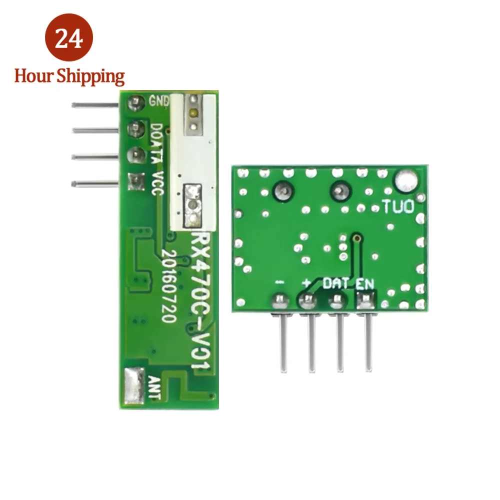 433 Mhz superheterodyny odbiornik RF i moduł nadajnika zdalne sterowanie 433 Mhz dla Arduino uno zestawy Diy modułu bezprzewodowego