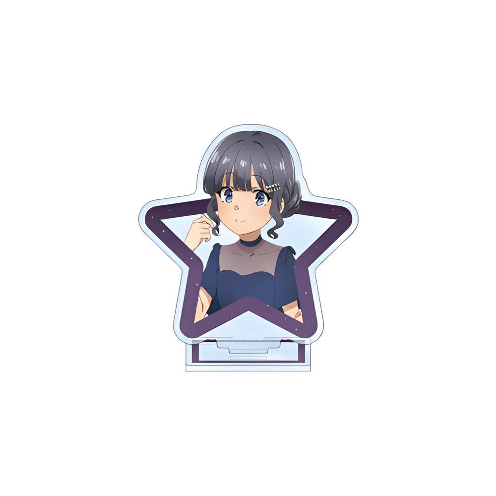 Anime 15cm Rascal Does Not Dream Acrylic Stand Figure Bunny Girl Senpai Desk Ornaments Keychain Gifts