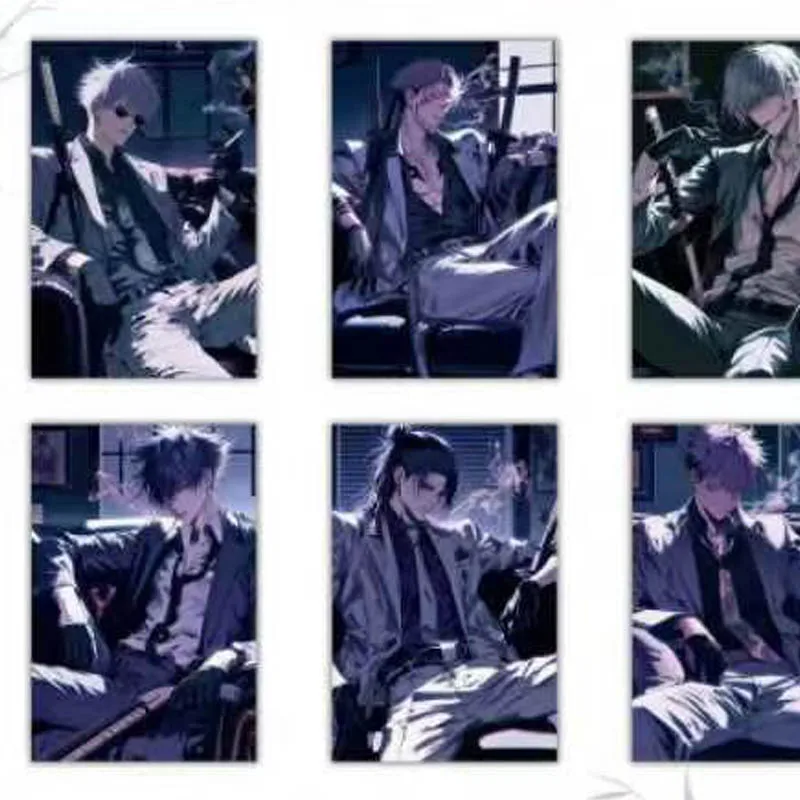 Wholesale Newest Jujutsu Kaisen Collection Card Acrylic Flash Colored Paper Anak Wenchuang Wave 2 Kids Playing Table Games - Image 5